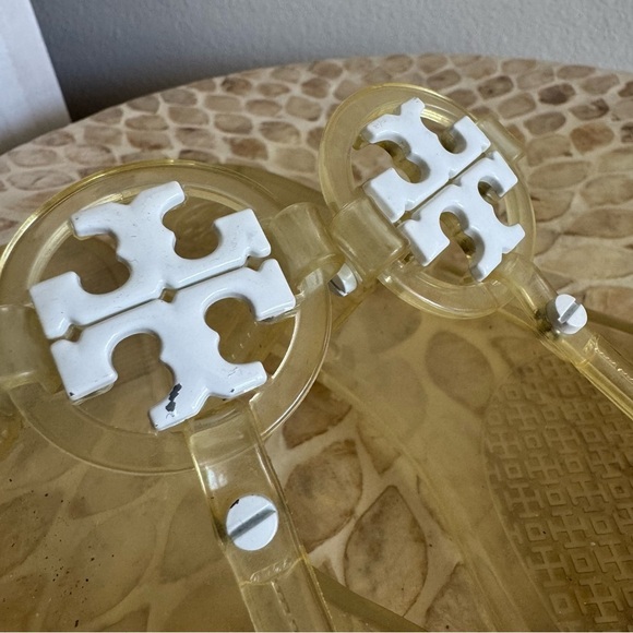 Tory Burch Mini Miller Thong Jelly Sandals Flip Flops size 7 - Picture 5 of 8